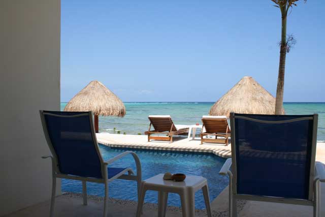 view from an room at maya jardin