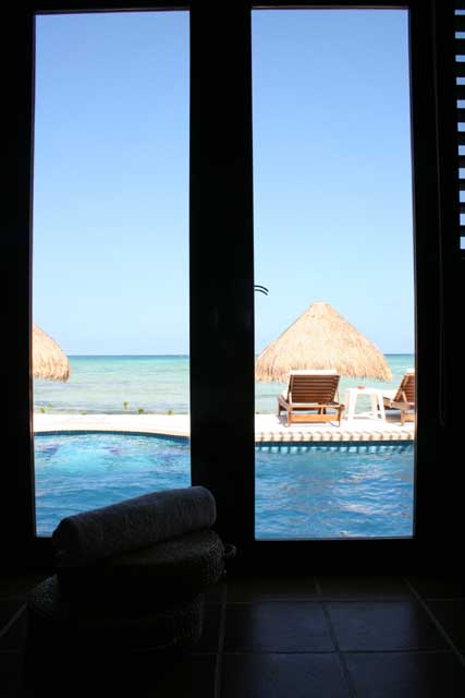 view from room at maya jardin