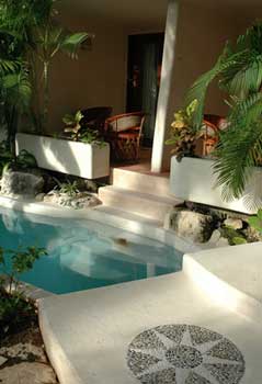 Swim up room hotel la tortuga