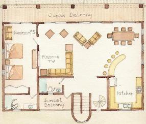 upper floor plan maya jardin house